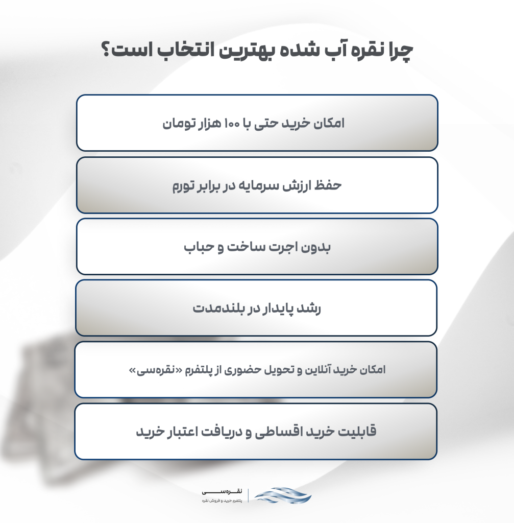 چرا نقره آب شده بهترین انتخاب است؟