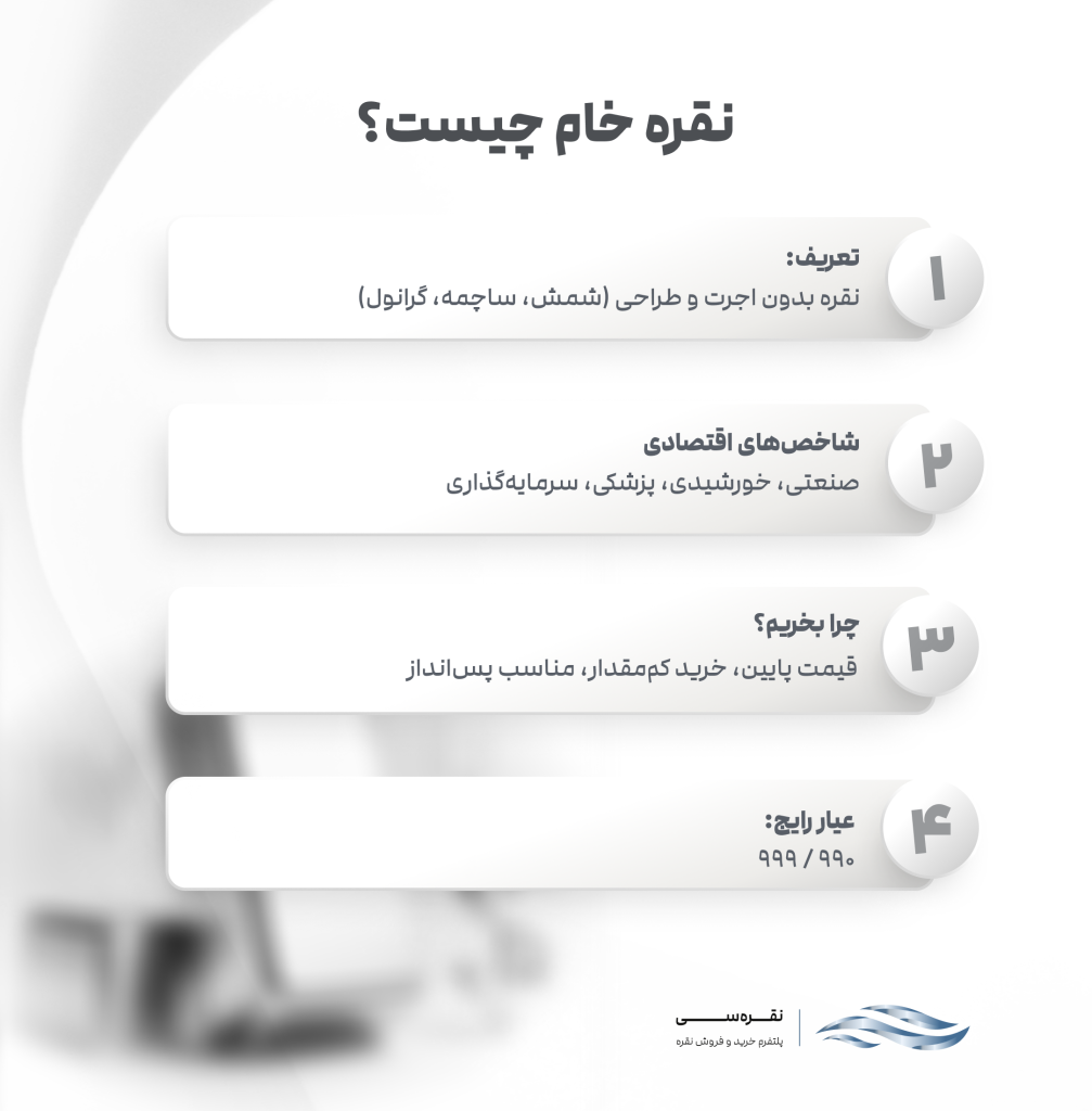 نقره خام چیست