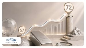 پیش‌بینی نقره در سال ۲۰۲۶؛ مسیر ۵۷ دلار تا هدف ۷۲ دلاری